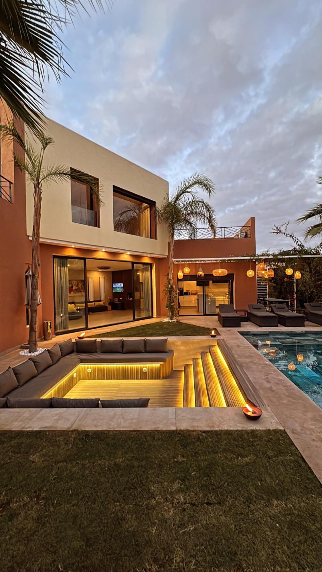 Villa Mattia Piscine Chauffee Sans Vis A Vis Marrakesh Exterior photo