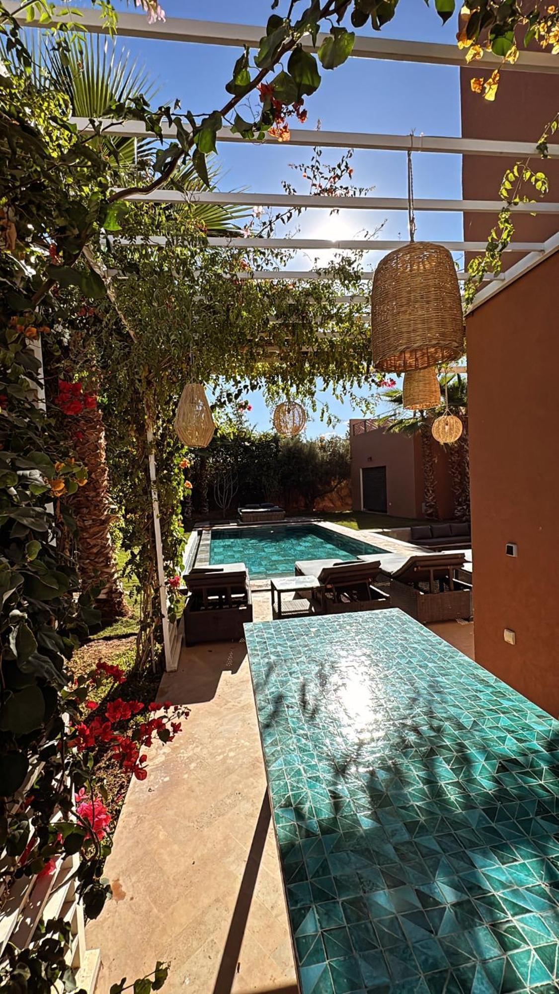 Villa Mattia Piscine Chauffee Sans Vis A Vis Marrakesh Exterior photo